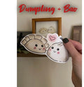 Dumpling + Bao Food Love Sticker