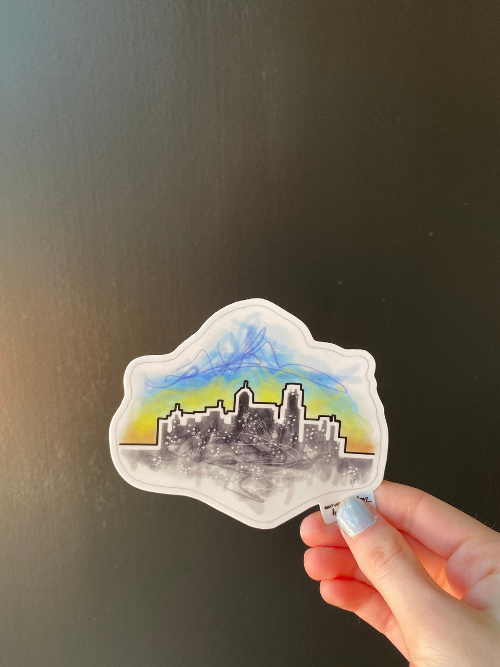Raleigh Skyline Sticker