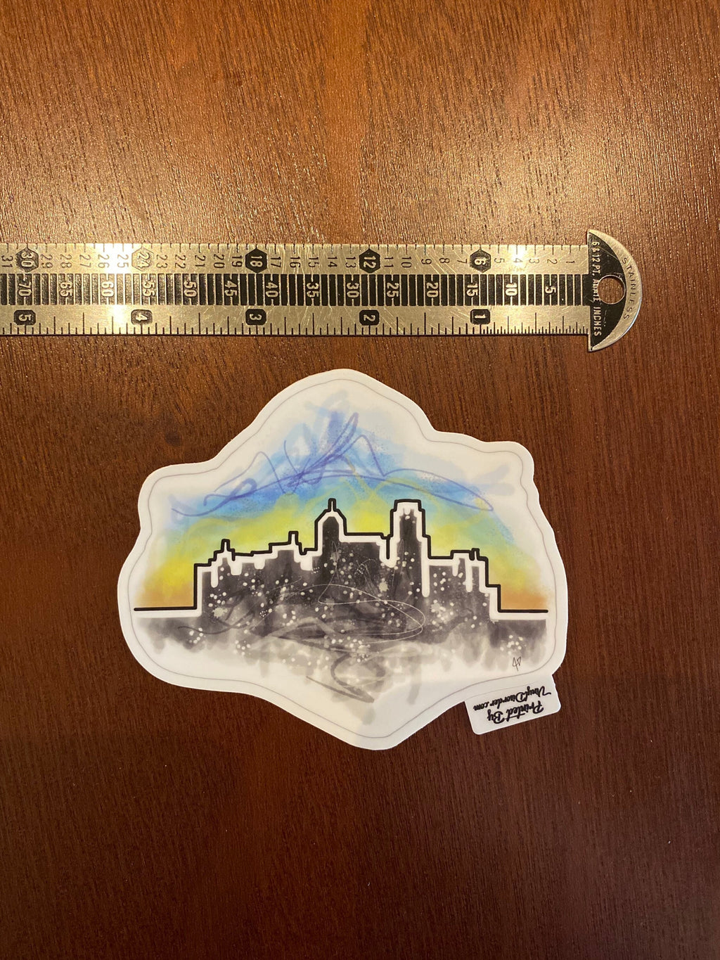 Raleigh Skyline Sticker