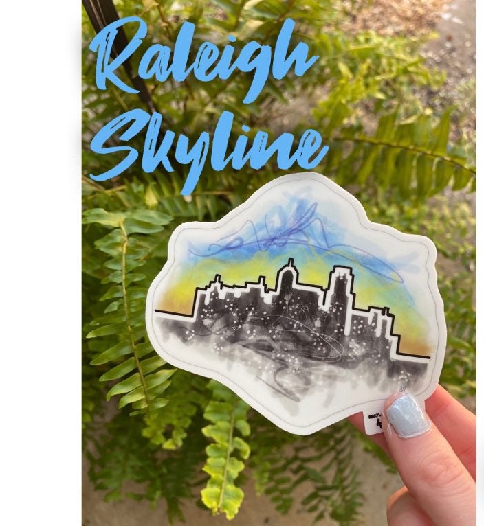 Raleigh Skyline Sticker
