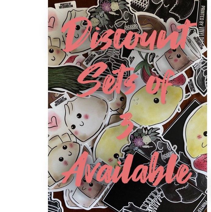 Dumpling + Bao Food Love Sticker