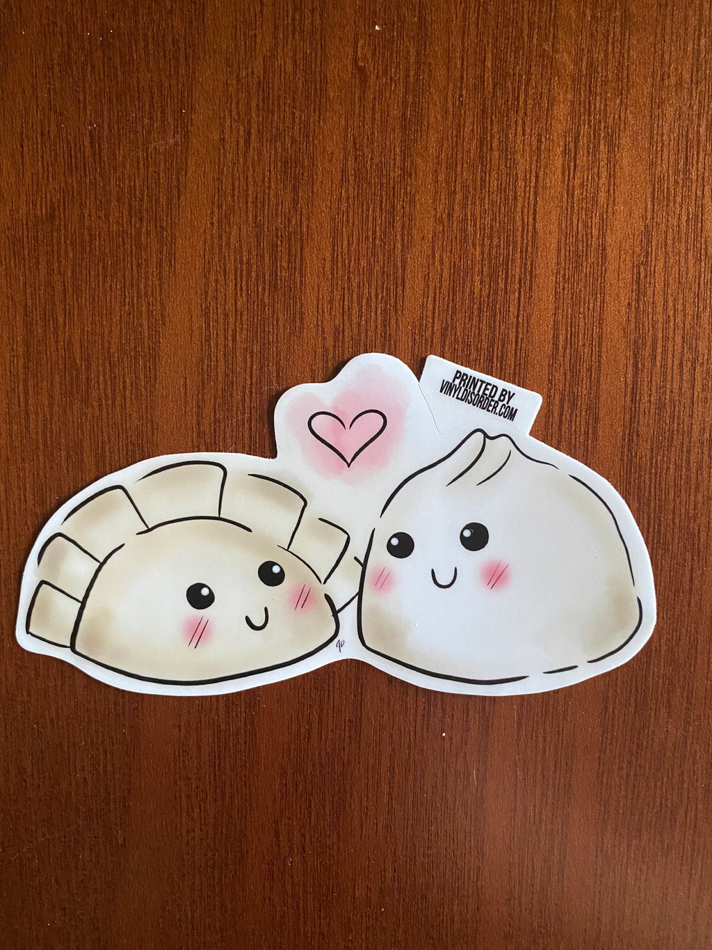 Dumpling + Bao Food Love Sticker