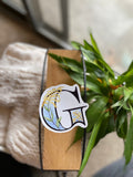 3”G is for goldenrod sticker
