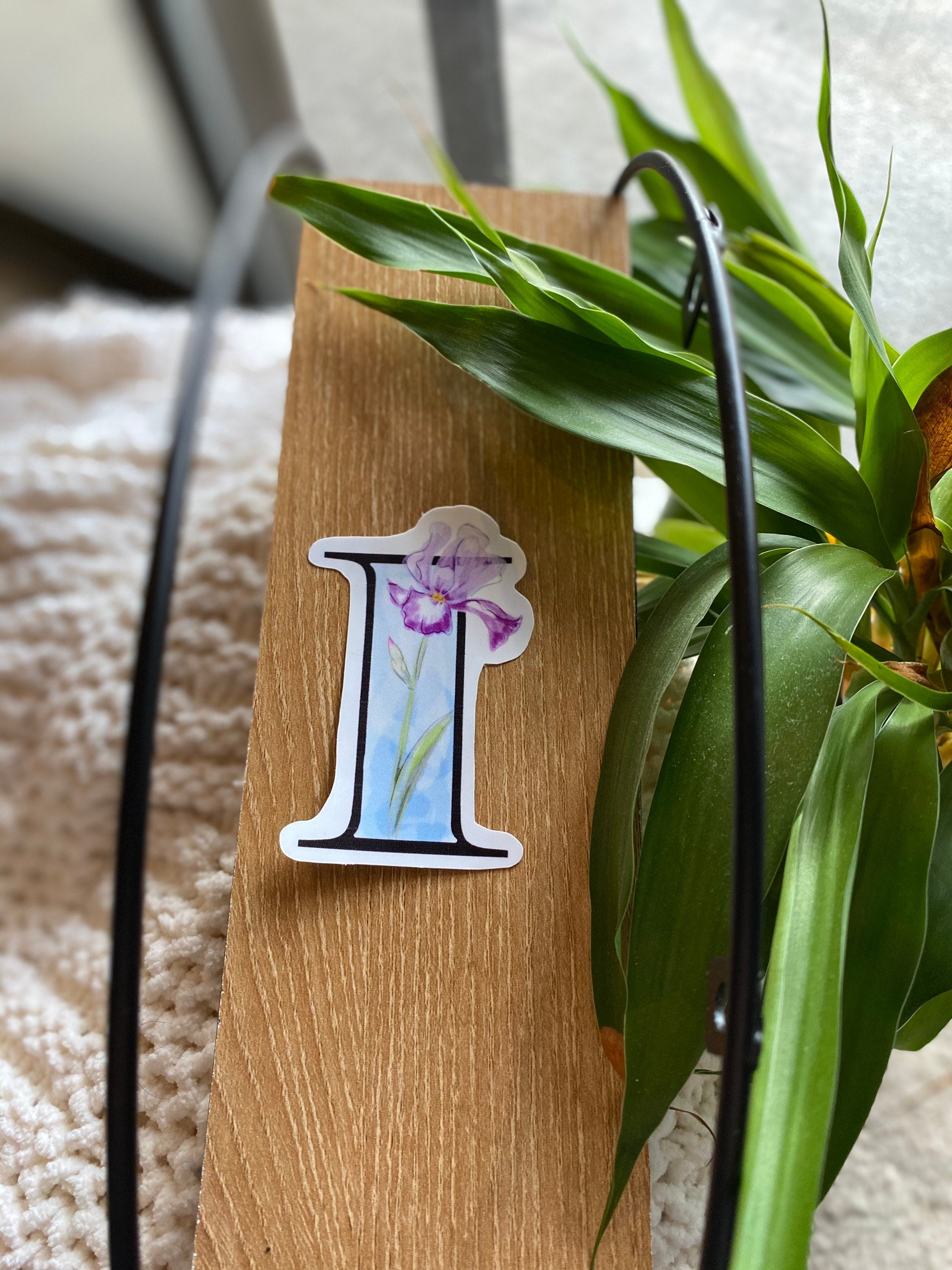 I is for Iris Sticker