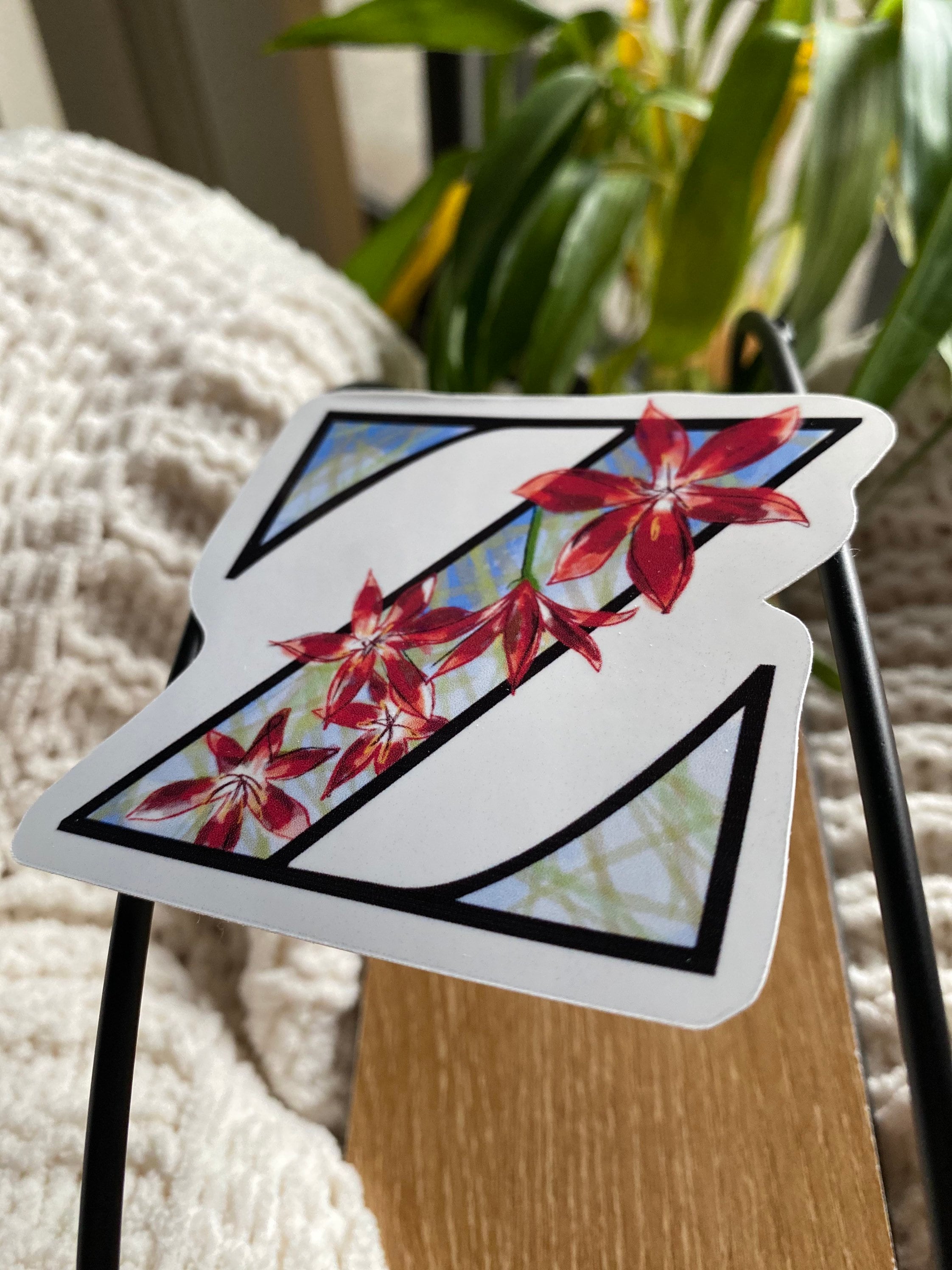 3” Z is for Zephyrlily sticker