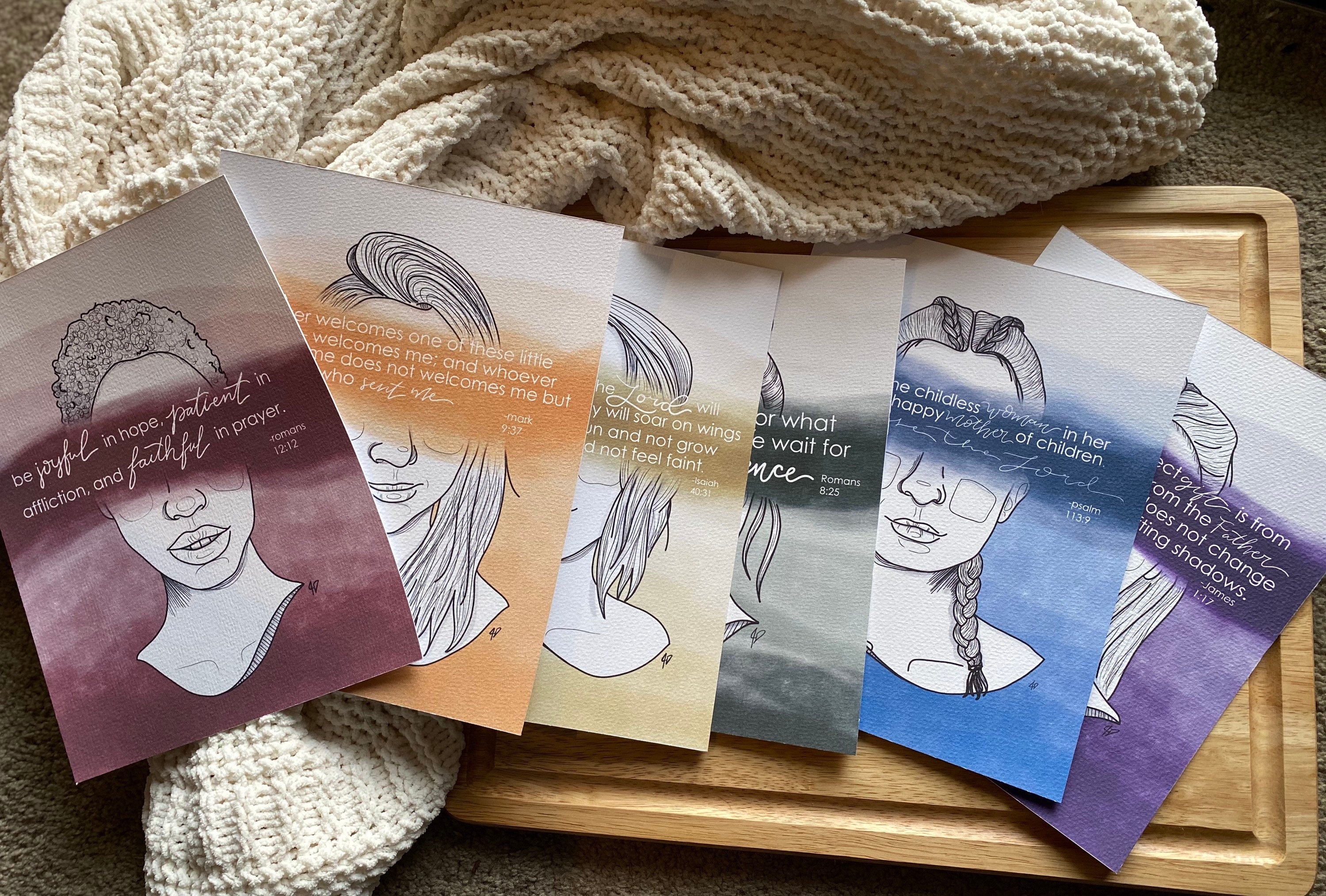 Hope in Infertility six print set
