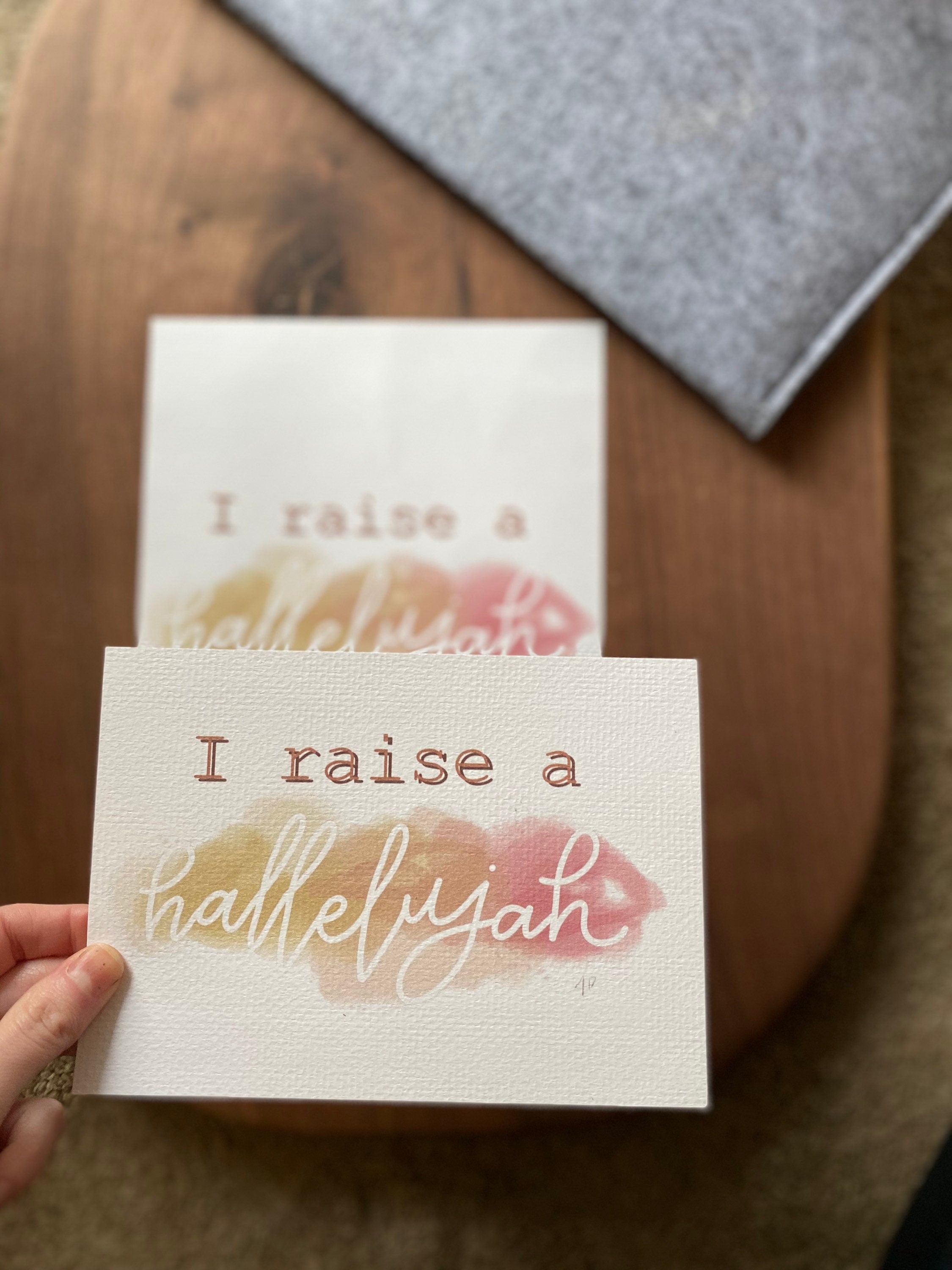 Raise a Hallelujah art print