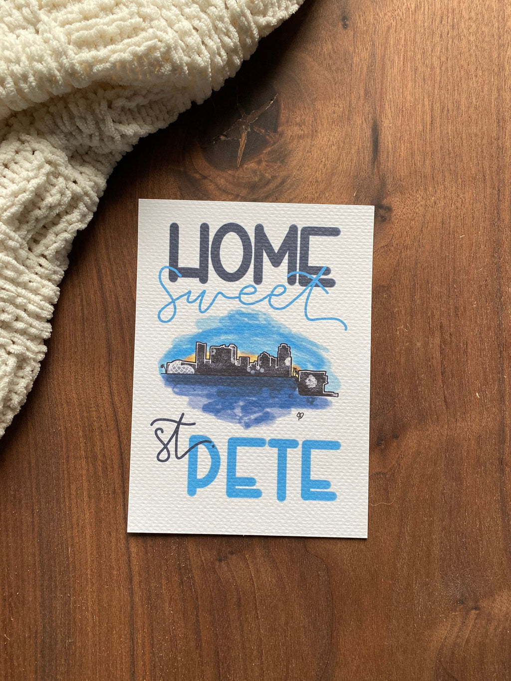 Home Sweet St Pete art print