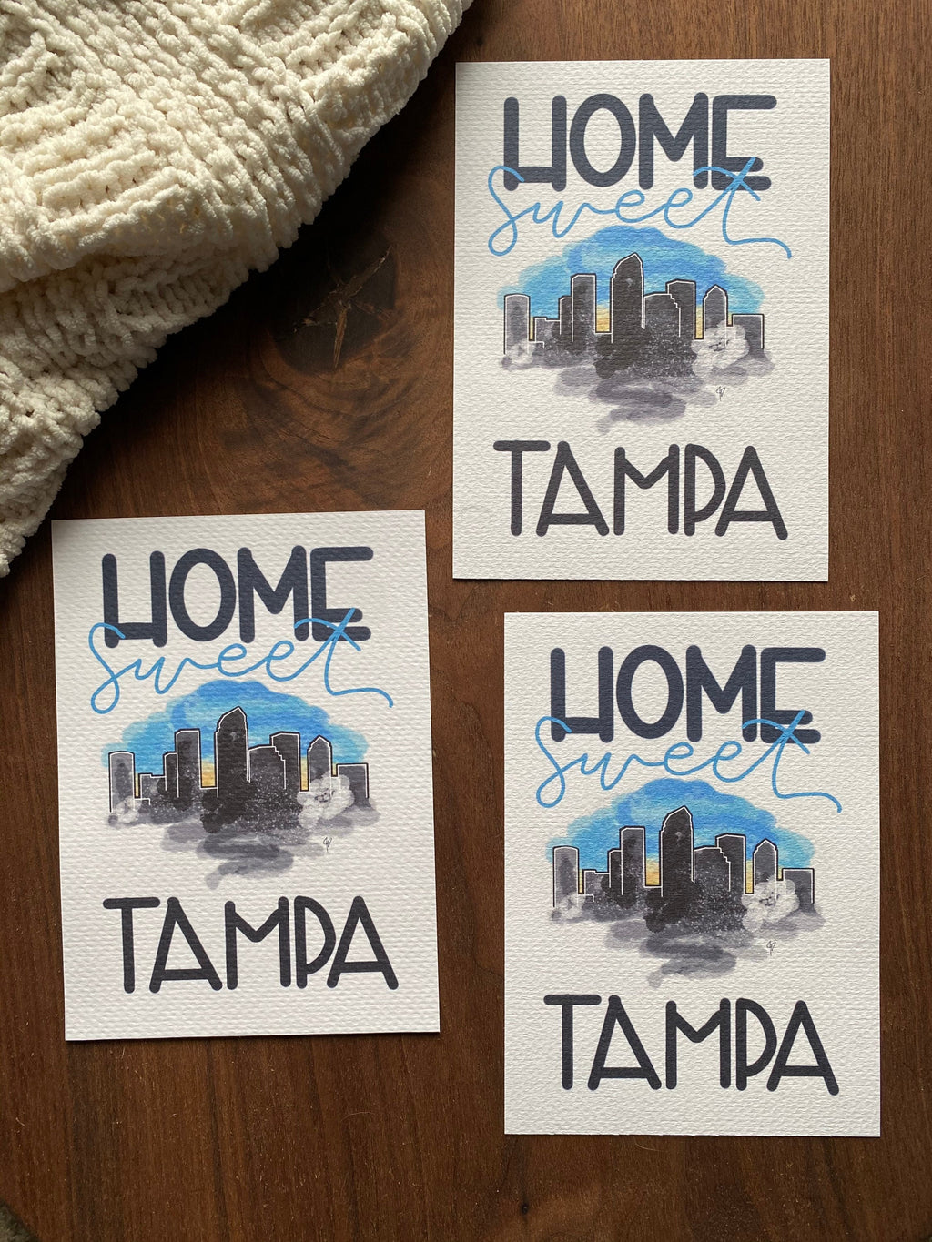 Home Sweet Tampa art print