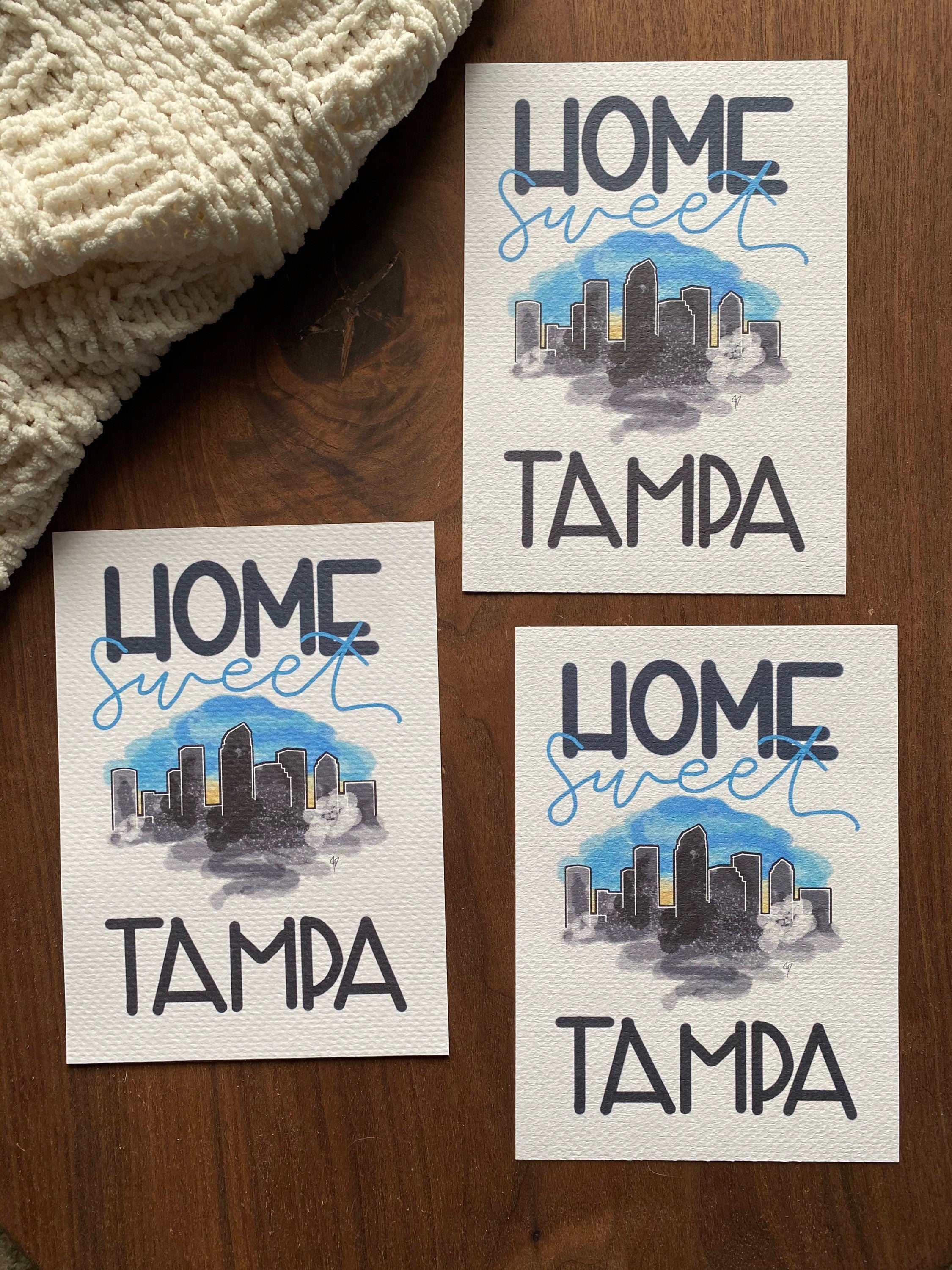 Home Sweet Tampa art print