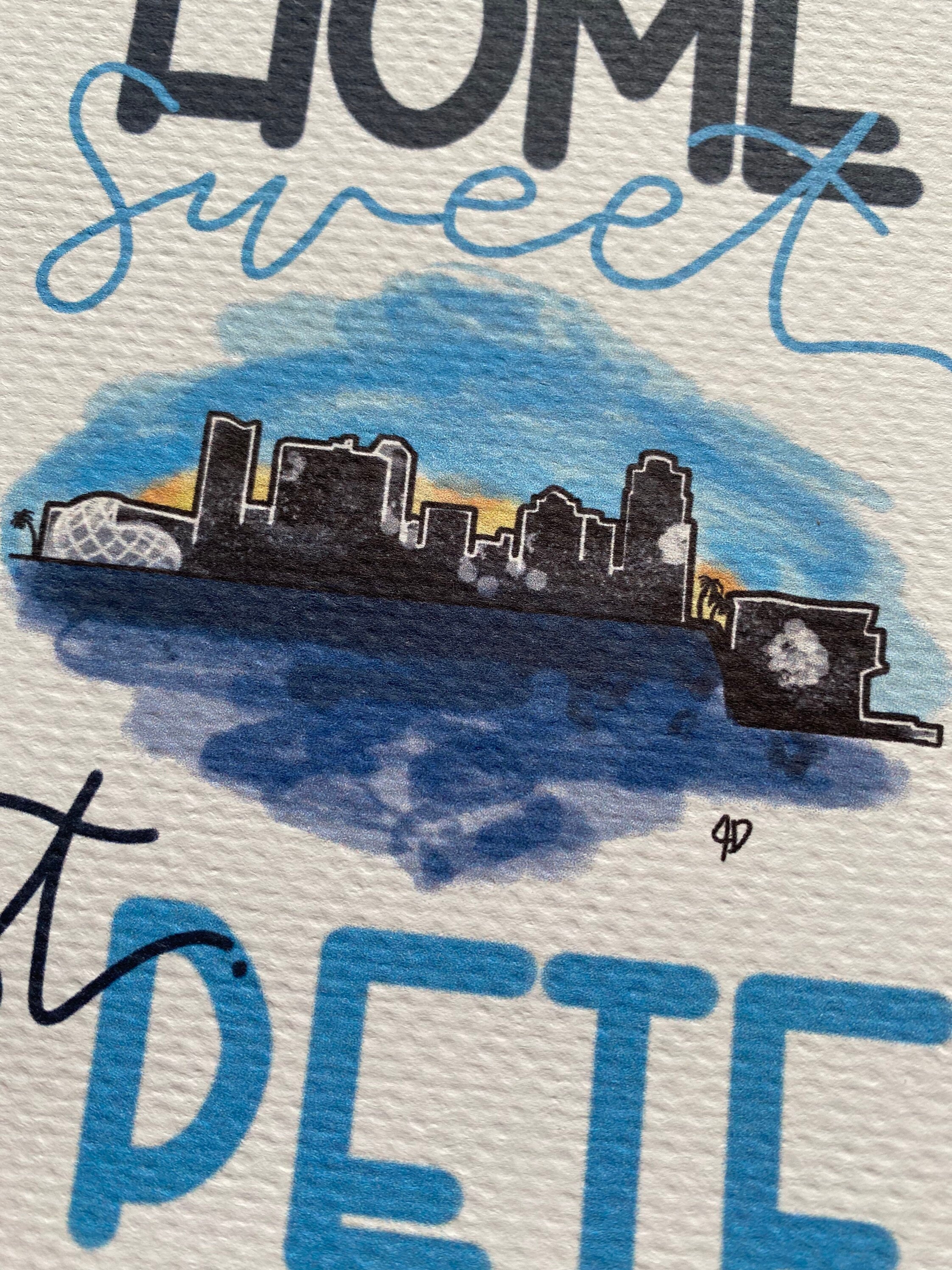 Home Sweet St Pete art print
