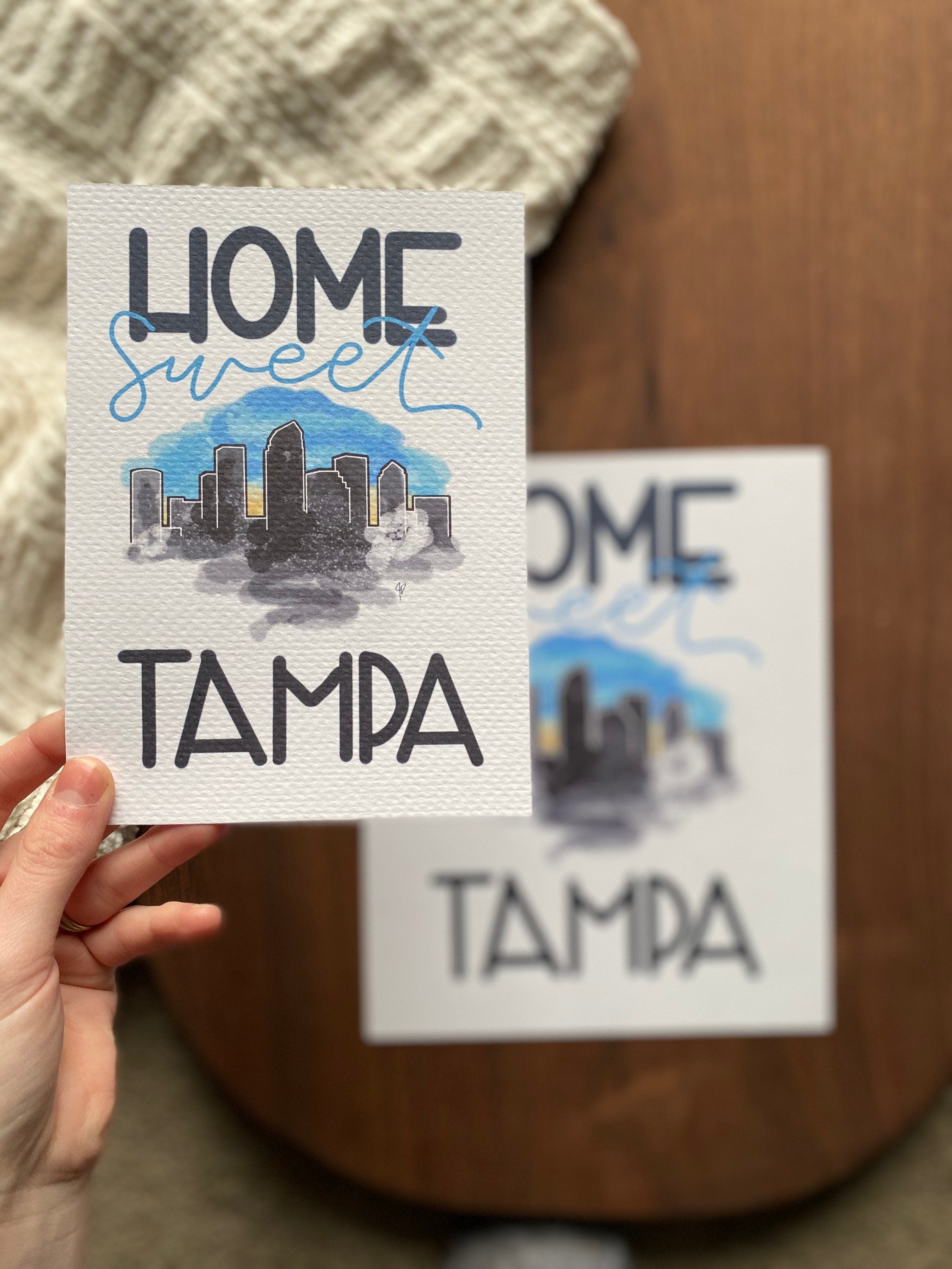 Home Sweet Tampa art print