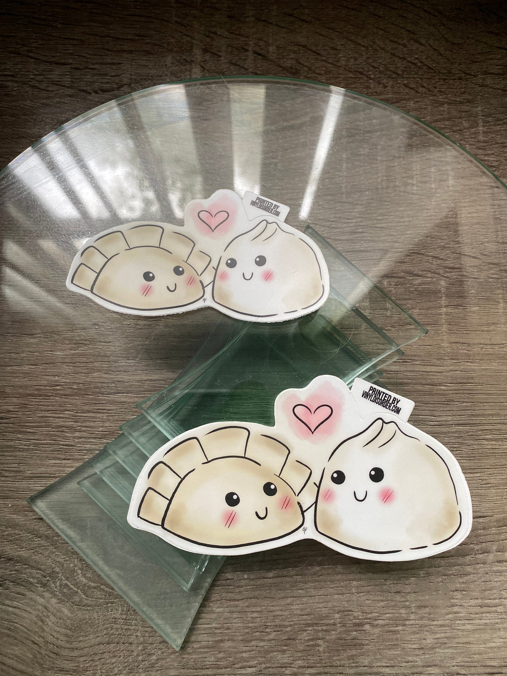 Dumpling + Bao Food Love Sticker