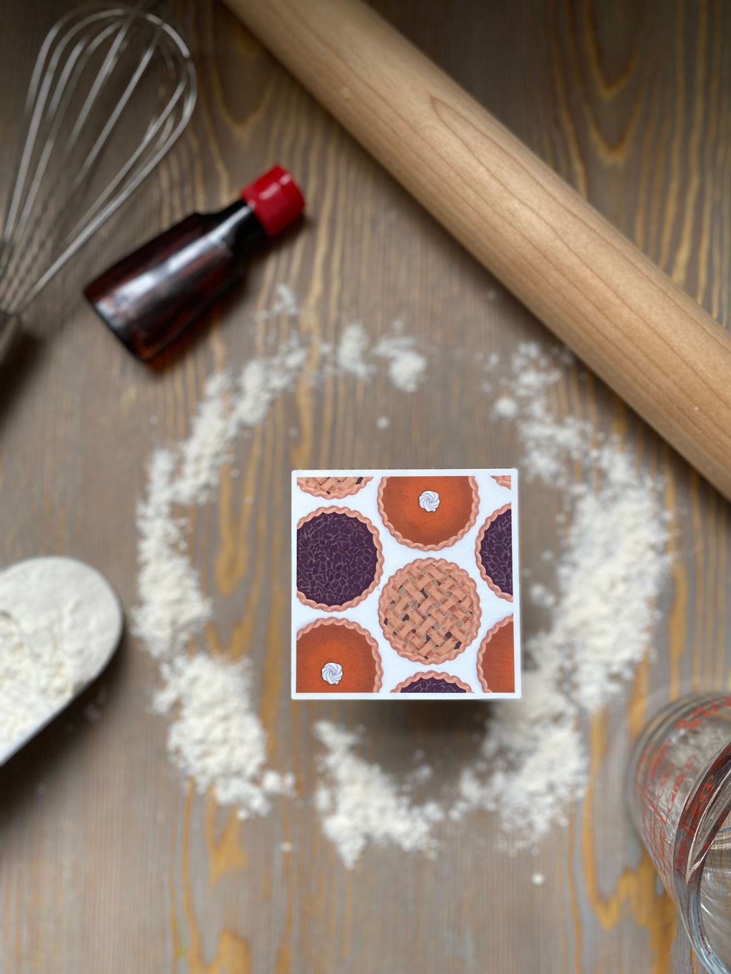 thanksgiving pie sticker