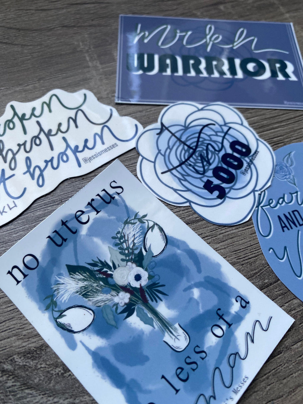 MRKH sticker, no uterus no less a woman