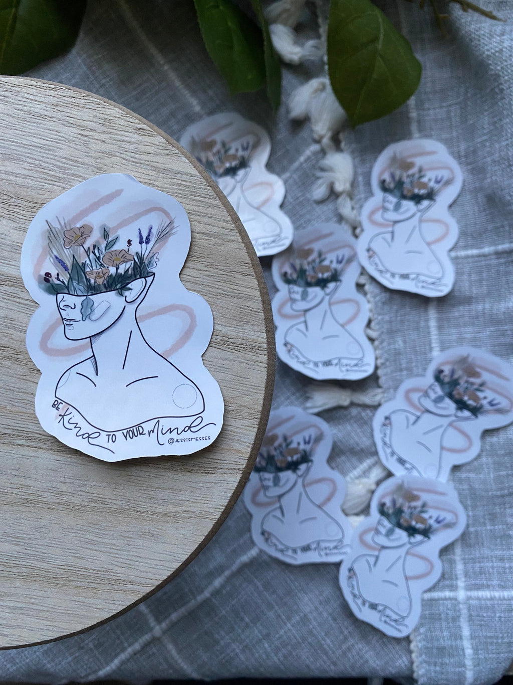 Be kind to your mind sticker