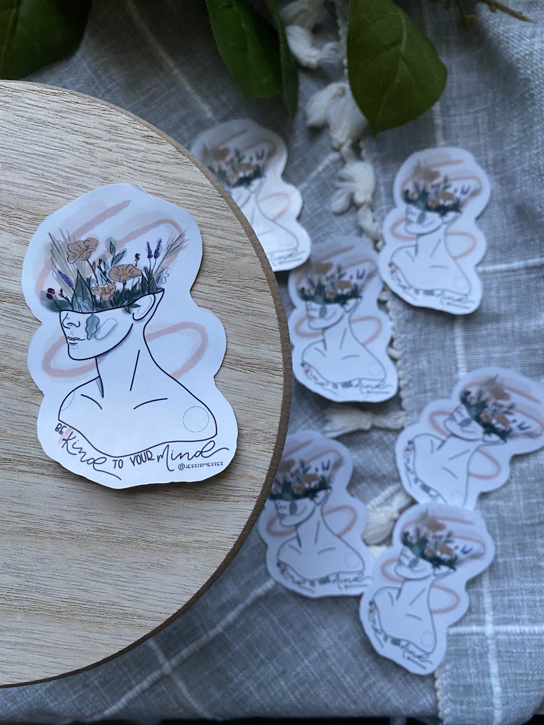 Be kind to your mind sticker