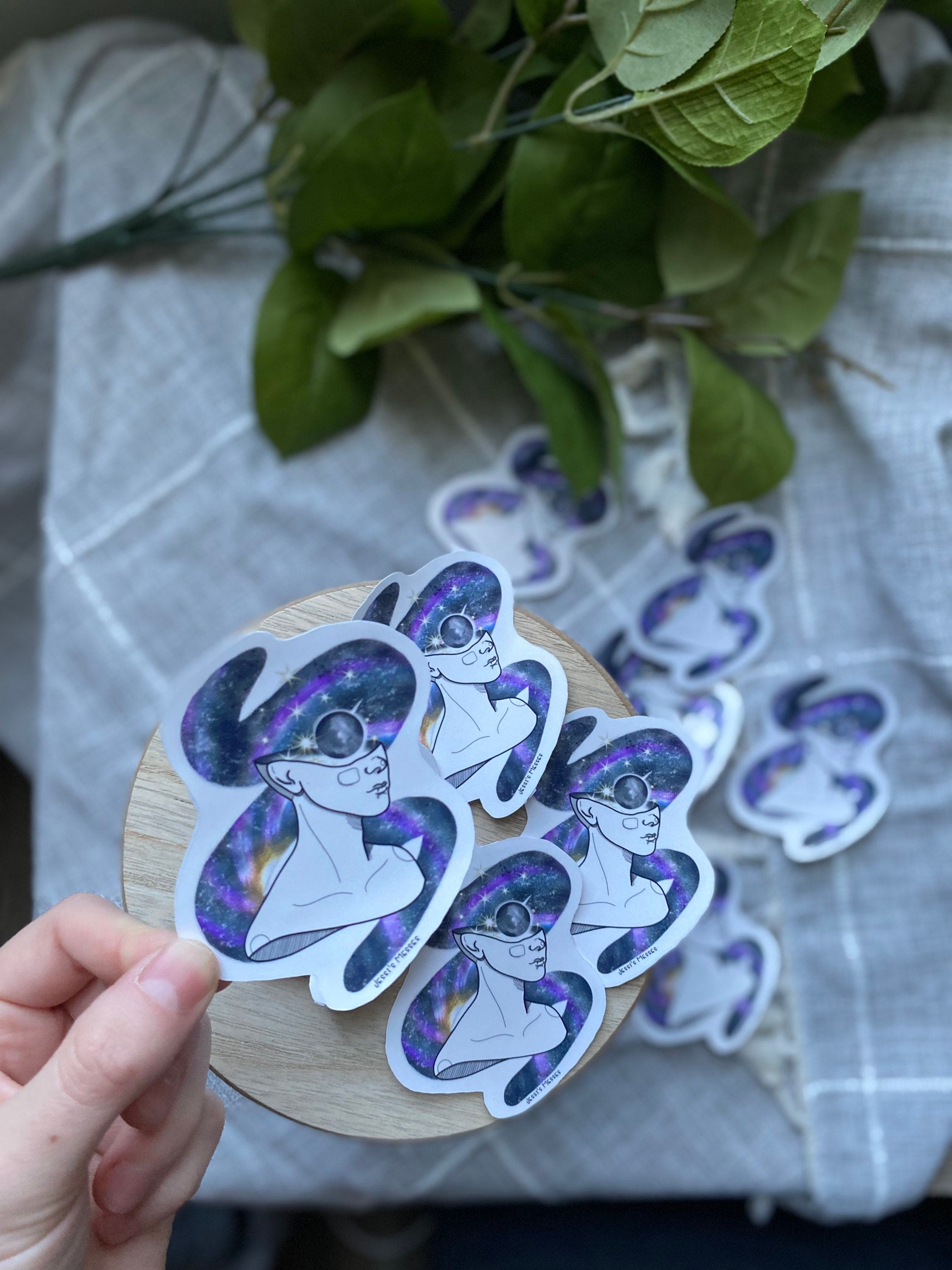 space girl Sticker