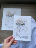 Be kind to your mind art print