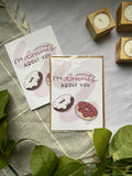 i'm donuts about you valentine card