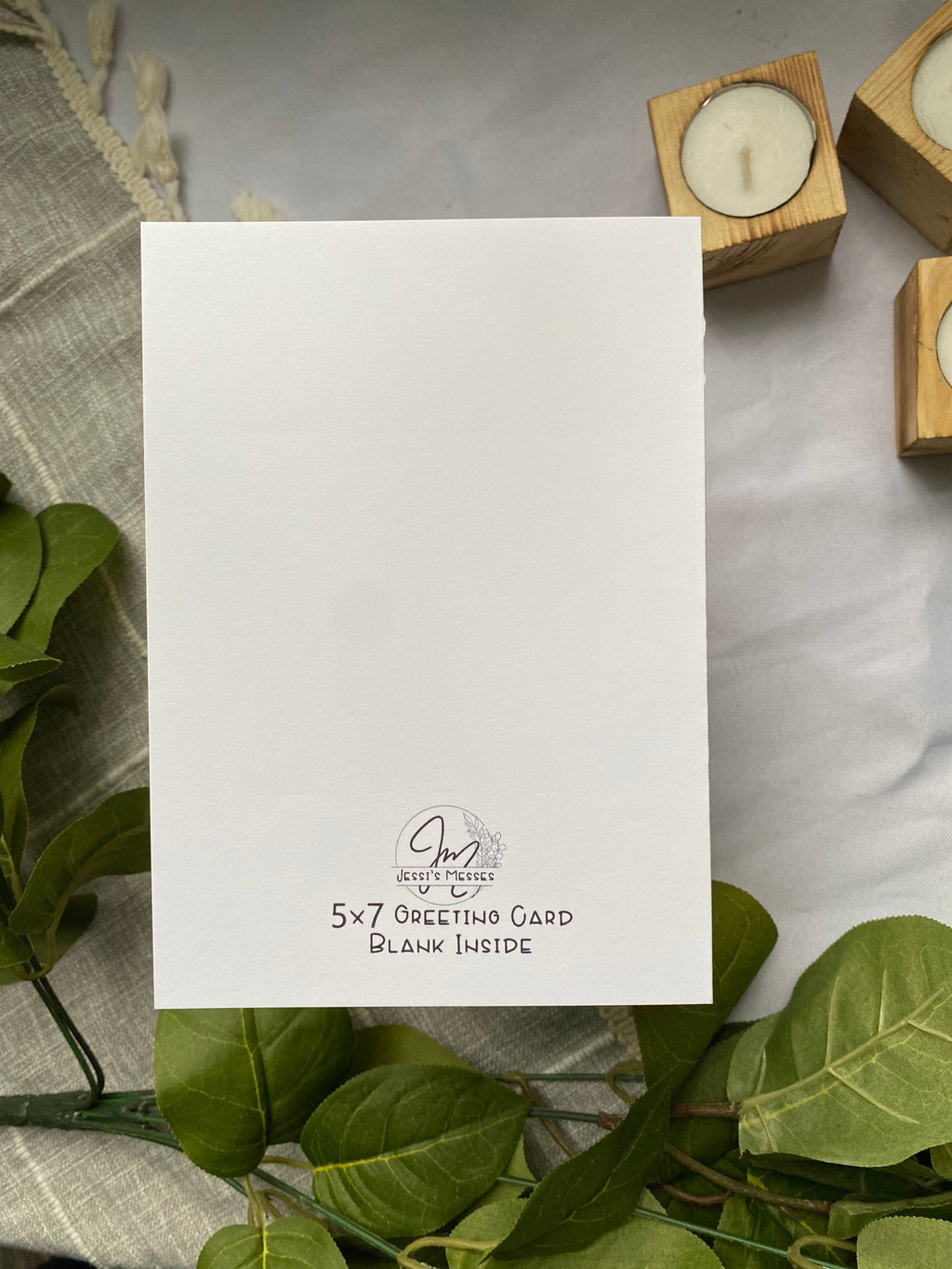 Until death do us part greeting card