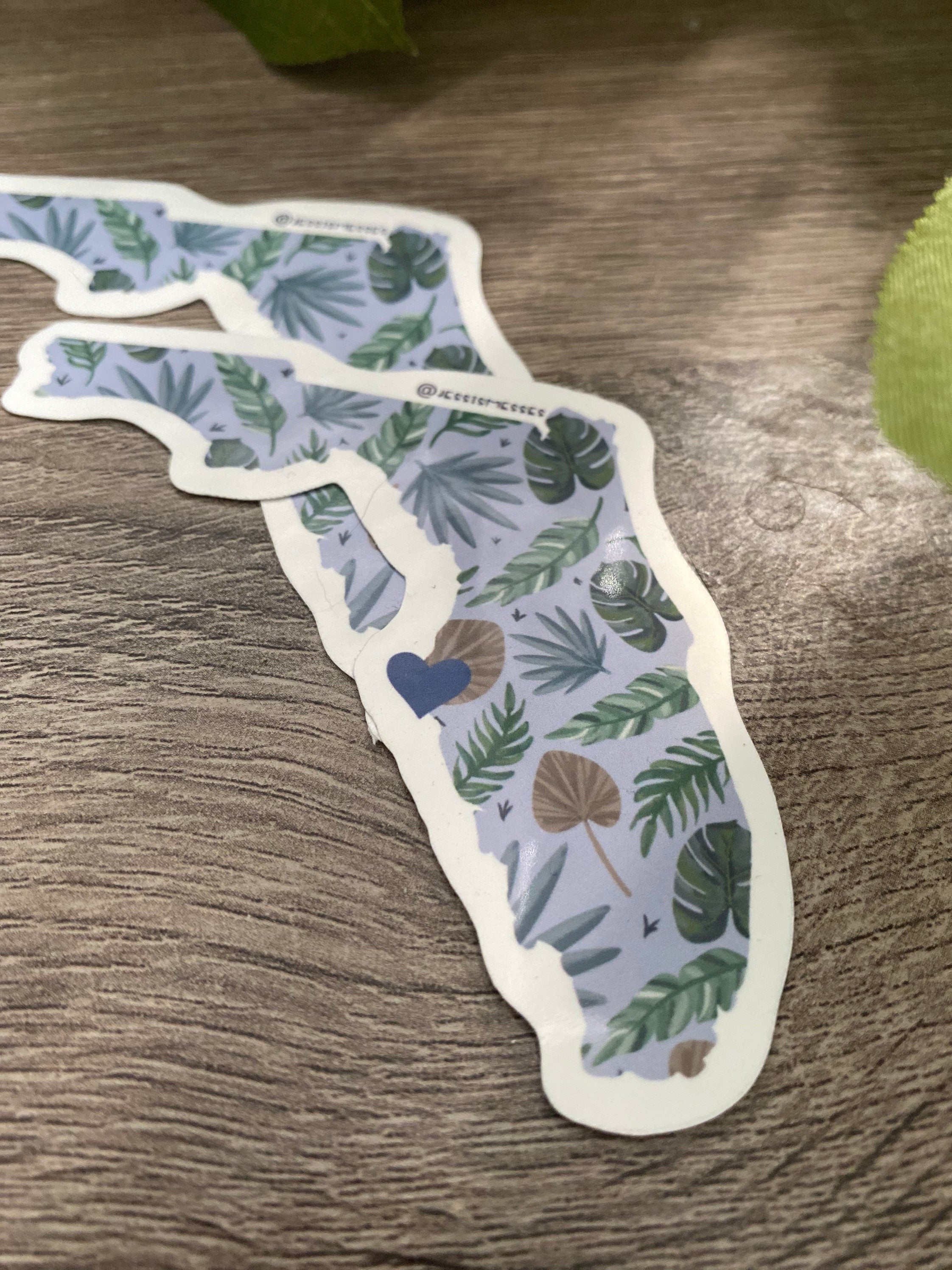 Florida State Outline Sticker