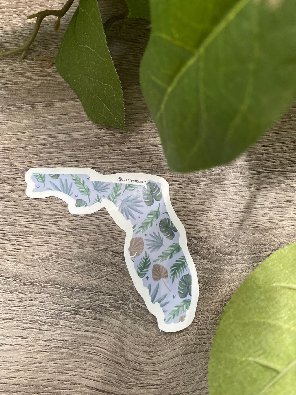Florida State Outline Sticker