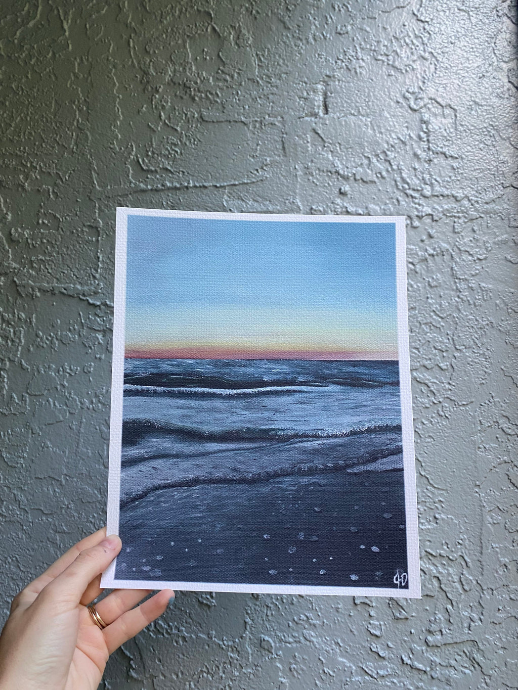 Sunset Art Print: Pass-A-Grille Beach