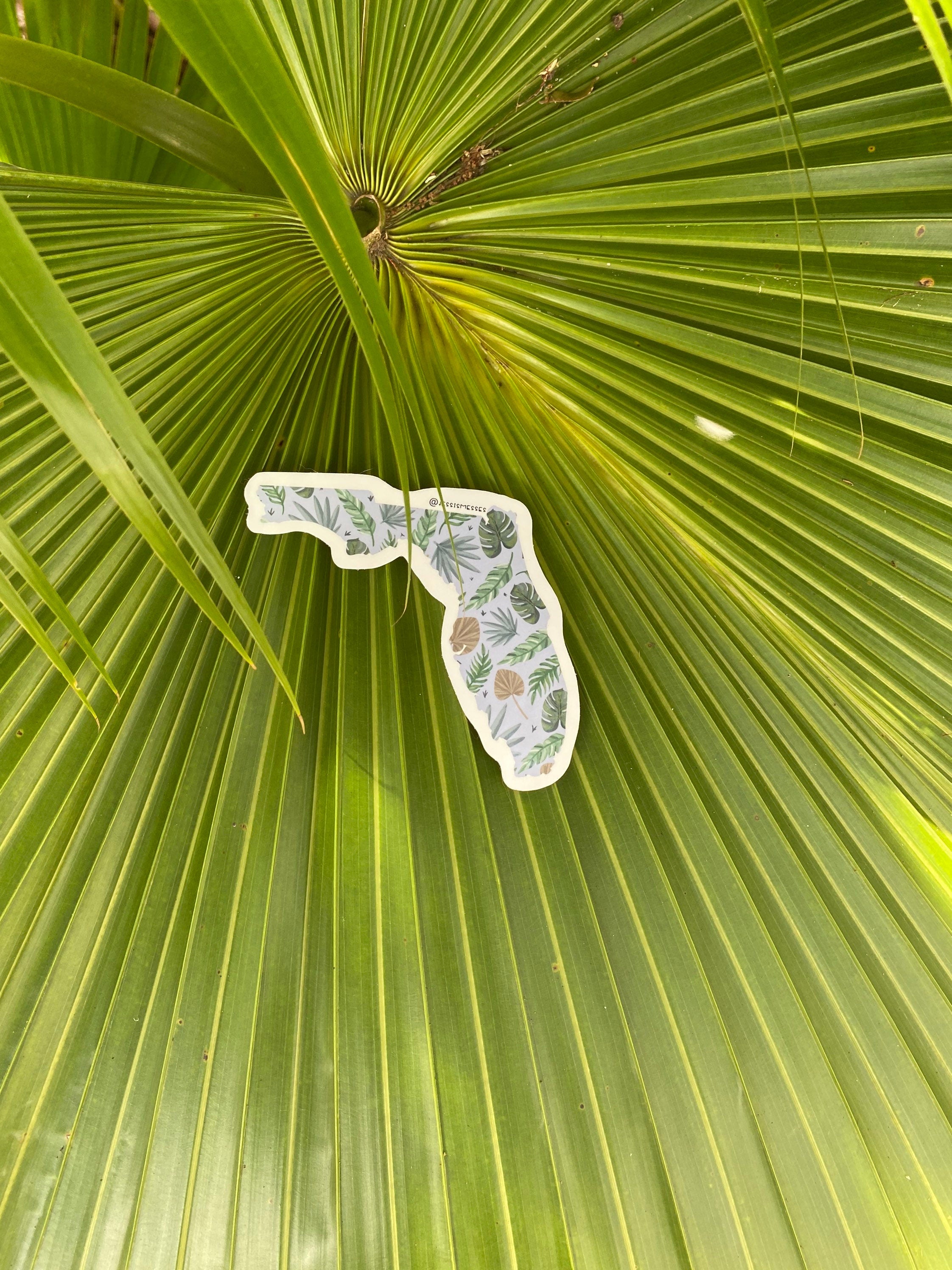 Florida State Outline Sticker