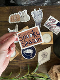 Spooky Season vinyl sticker