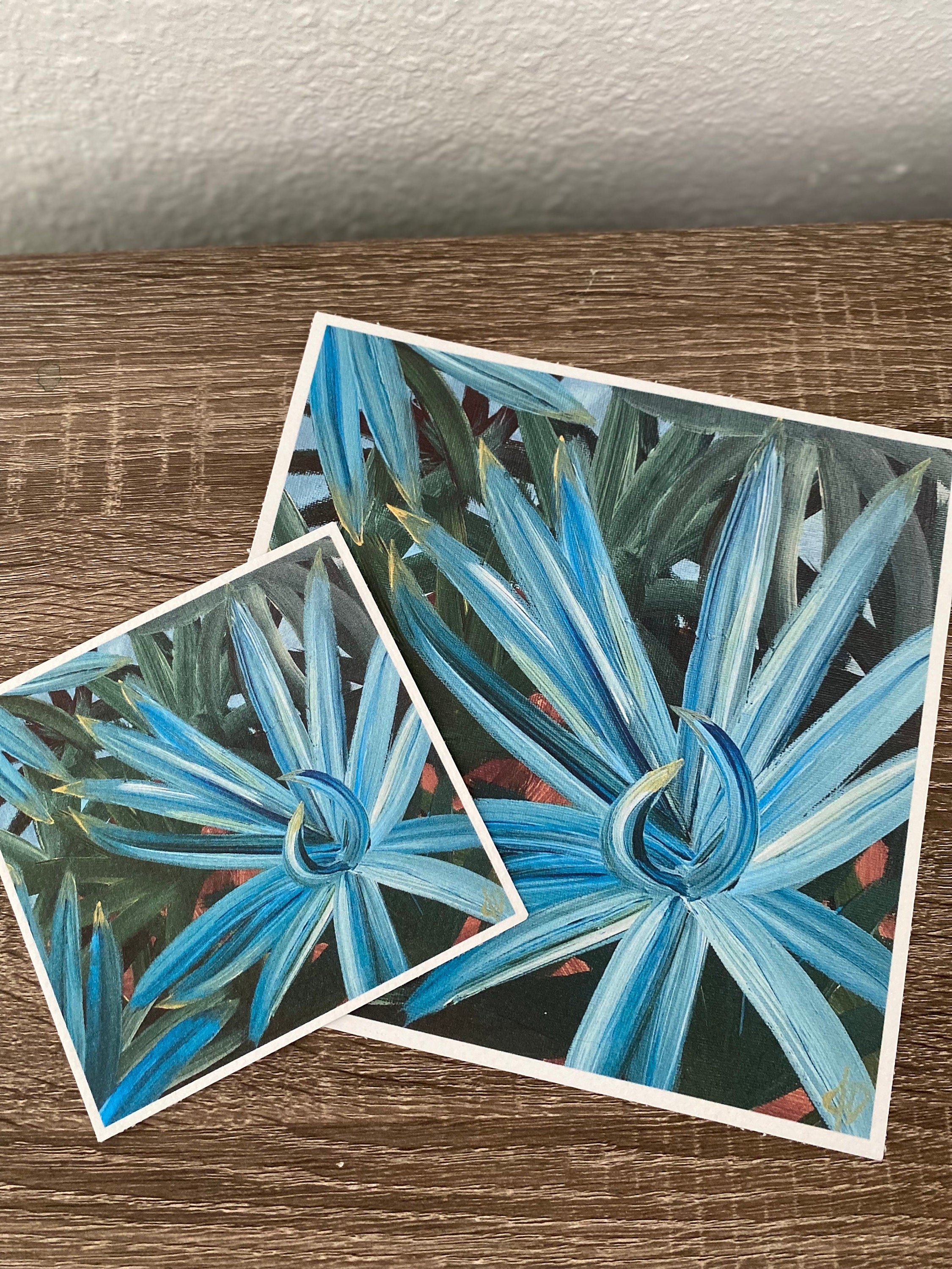 Abstract Saw Palmetto Art Print
