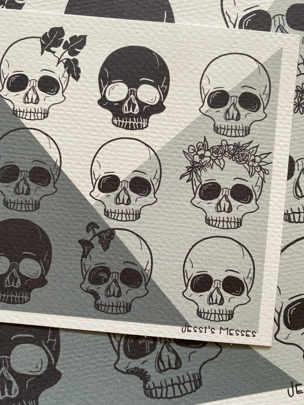 Skulls Art Print