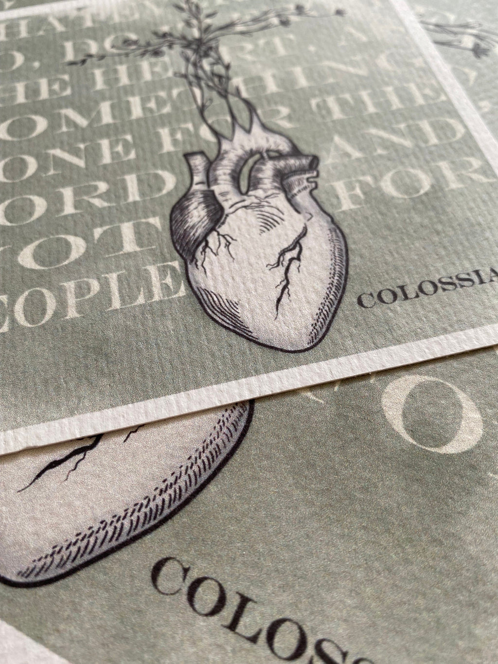 Colossians 3:23 Art Print