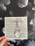 Colossians 3:23 Art Print