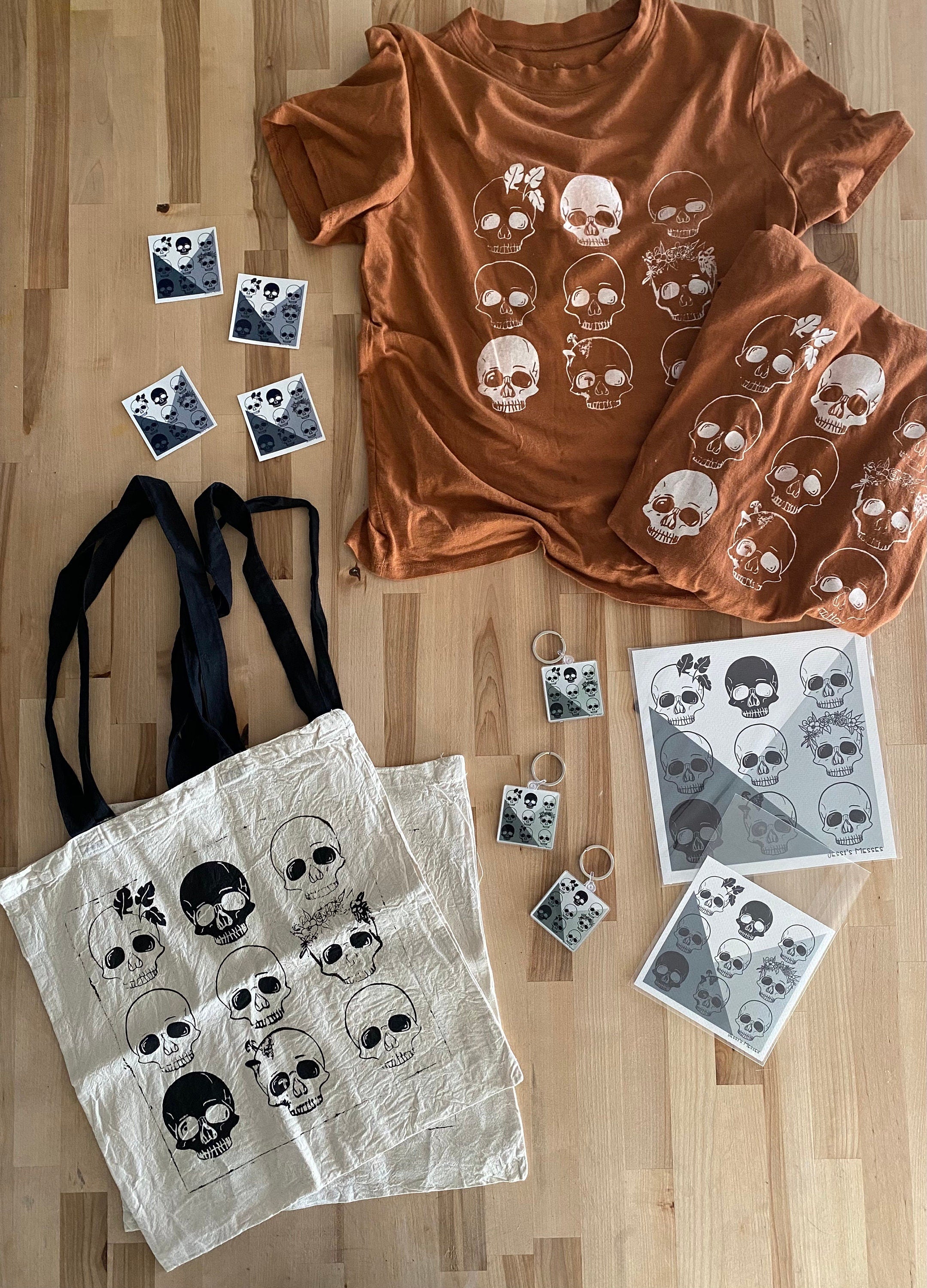 Skulls Art Print