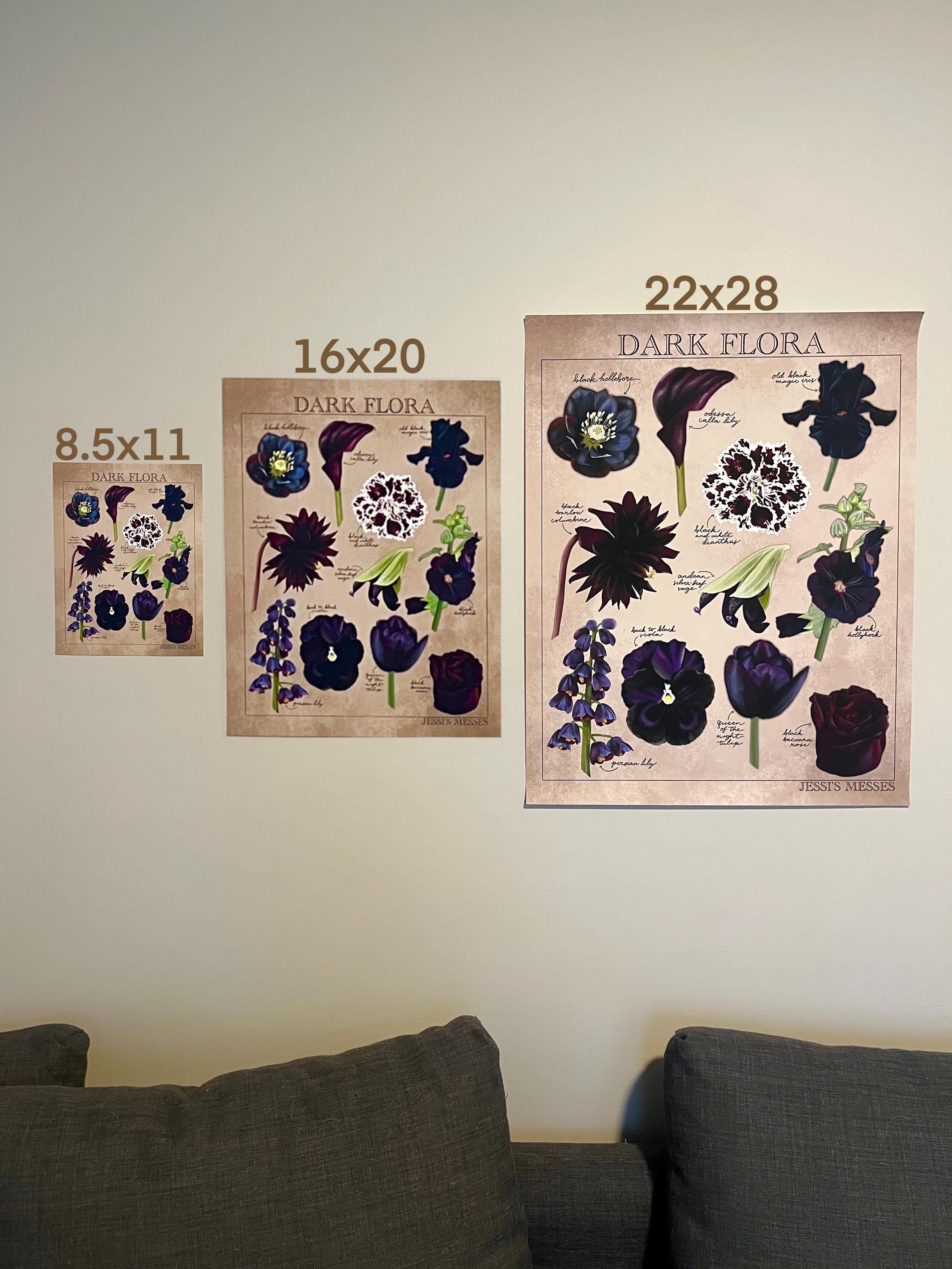 Dark Flora Poster