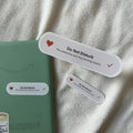 Enemies to lovers sticker (do not disturb)
