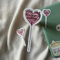 sucker for a happy ending sticker