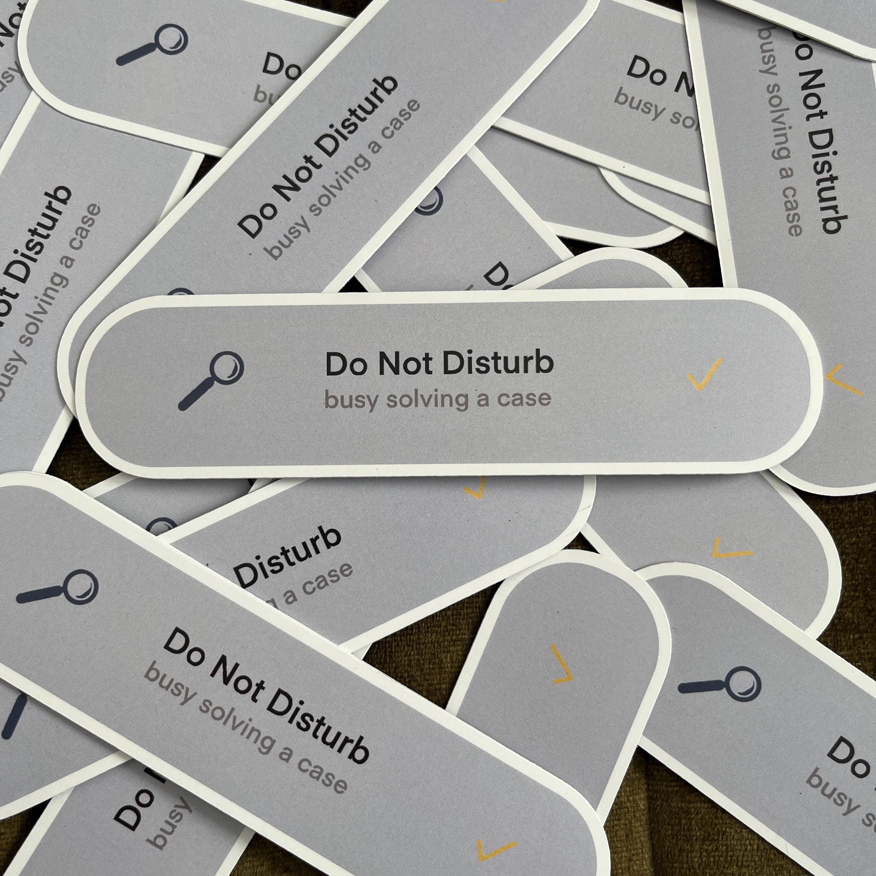 Do Not Disturb Bookmark