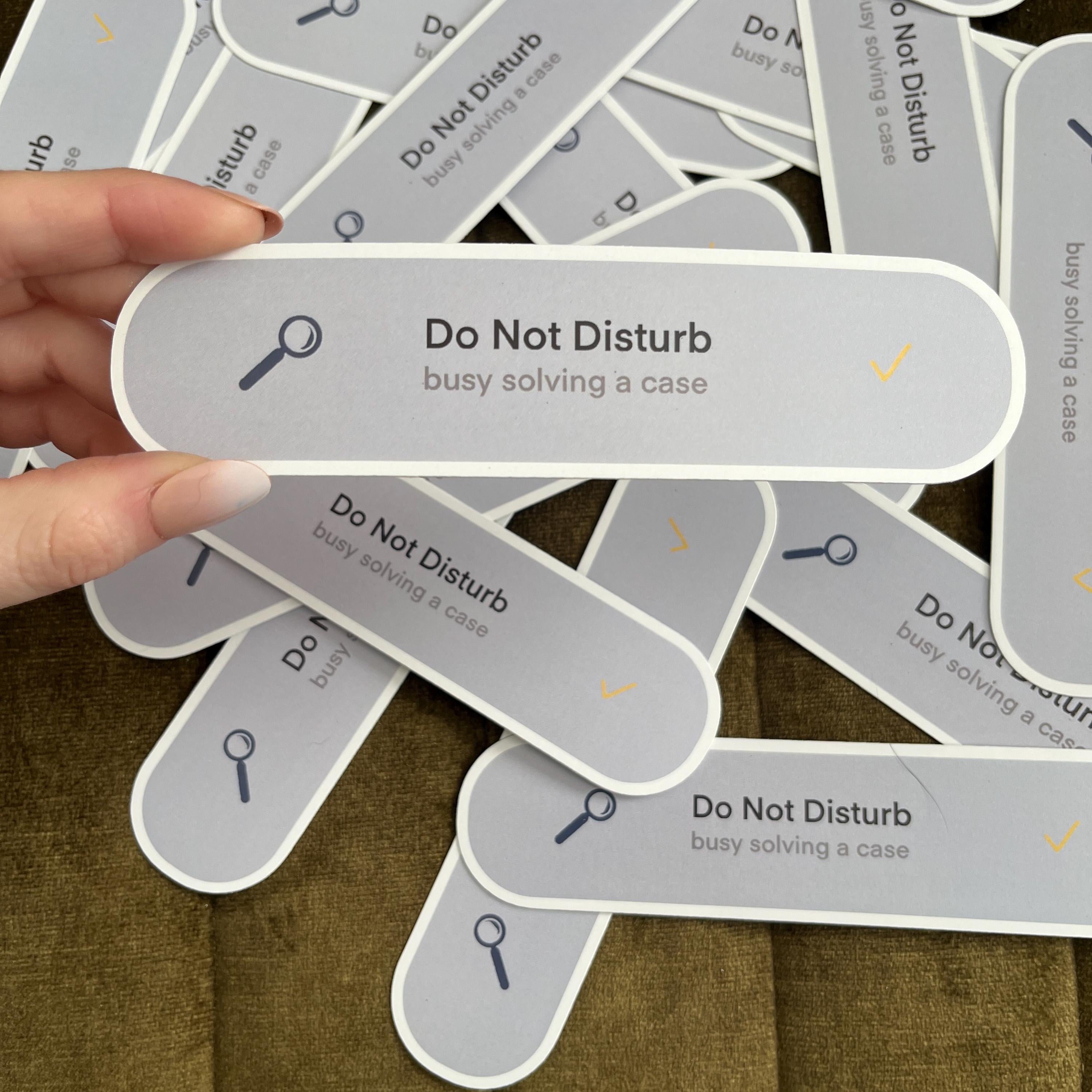 Do Not Disturb Bookmark