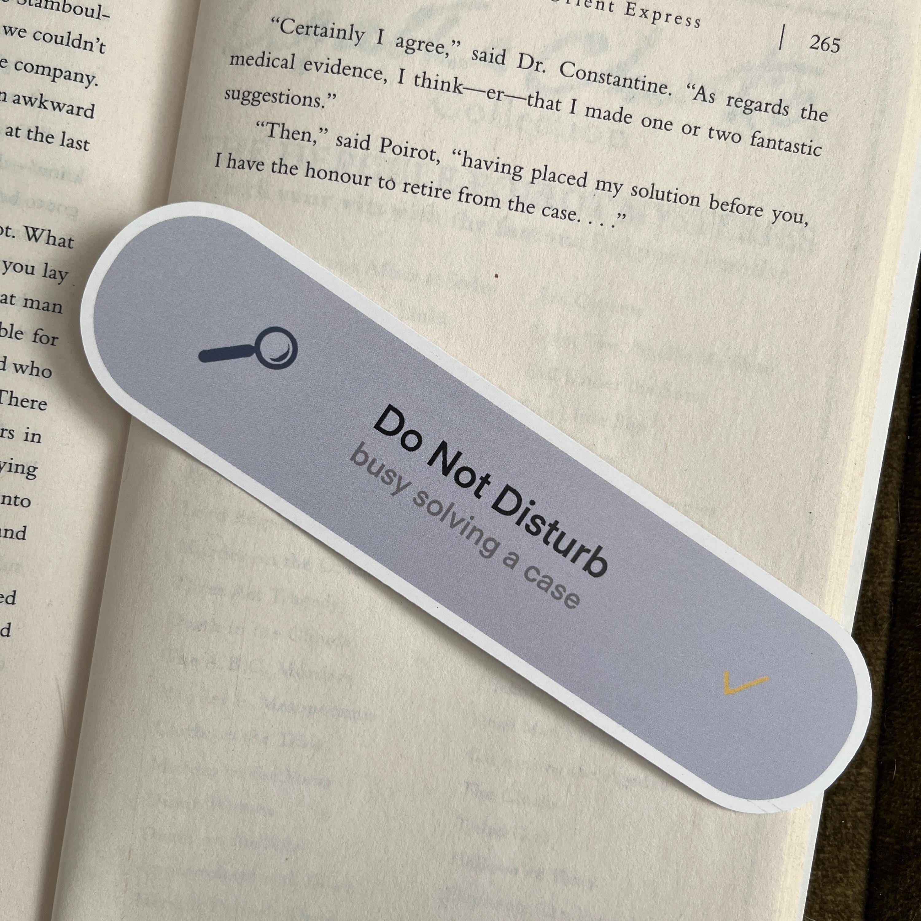 Do Not Disturb Bookmark