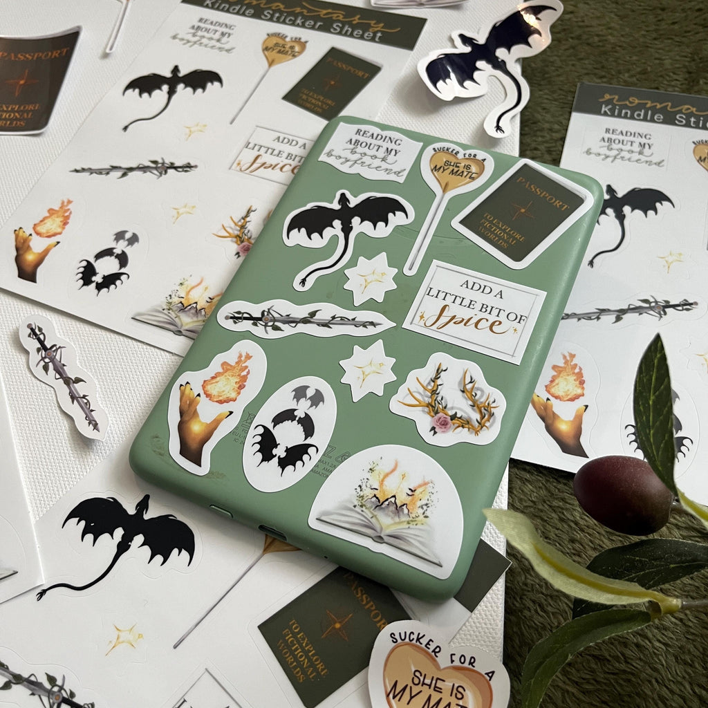 Romantasy Kindle Sticker Sheet