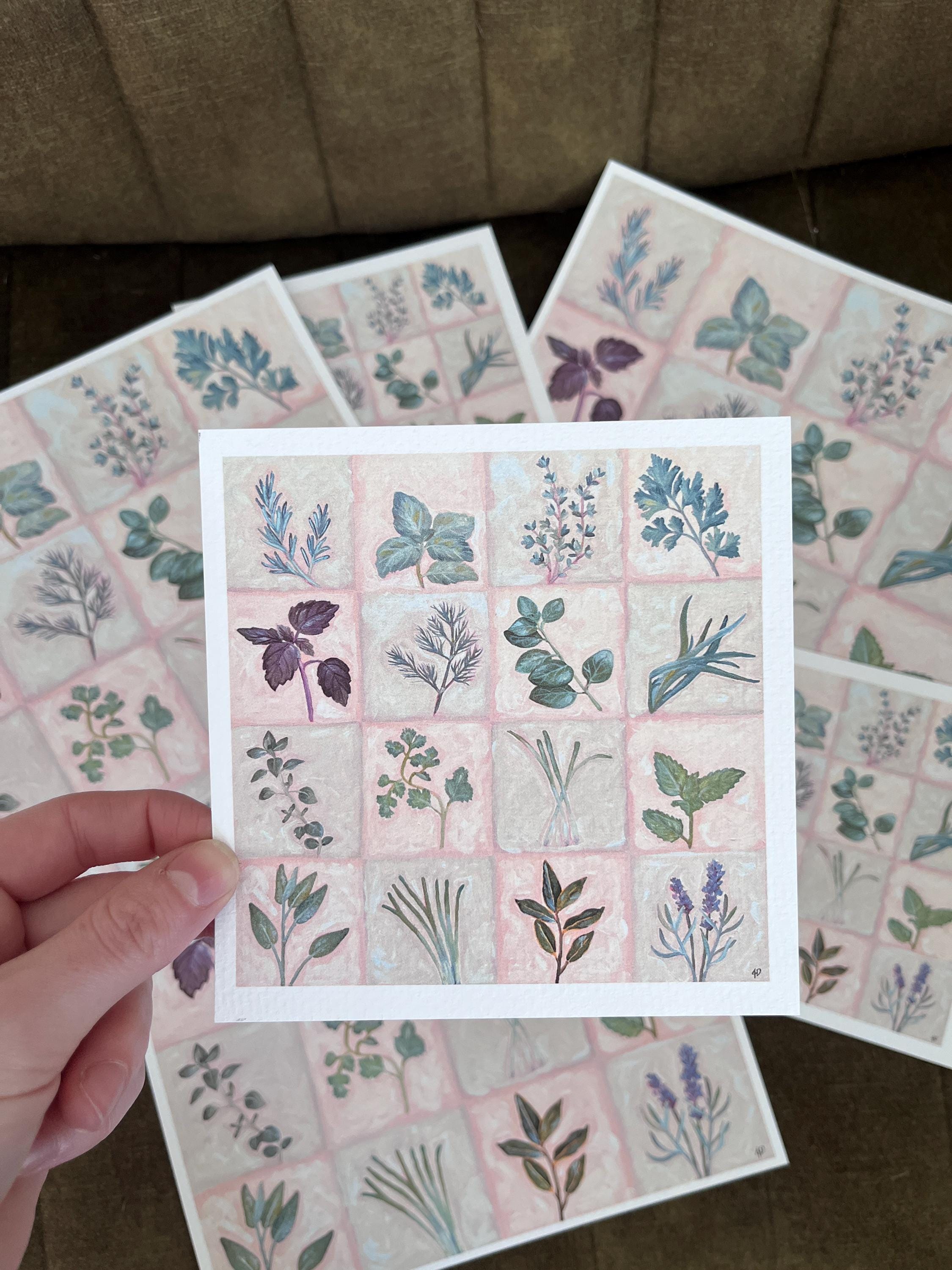 "Thyme Table" Print