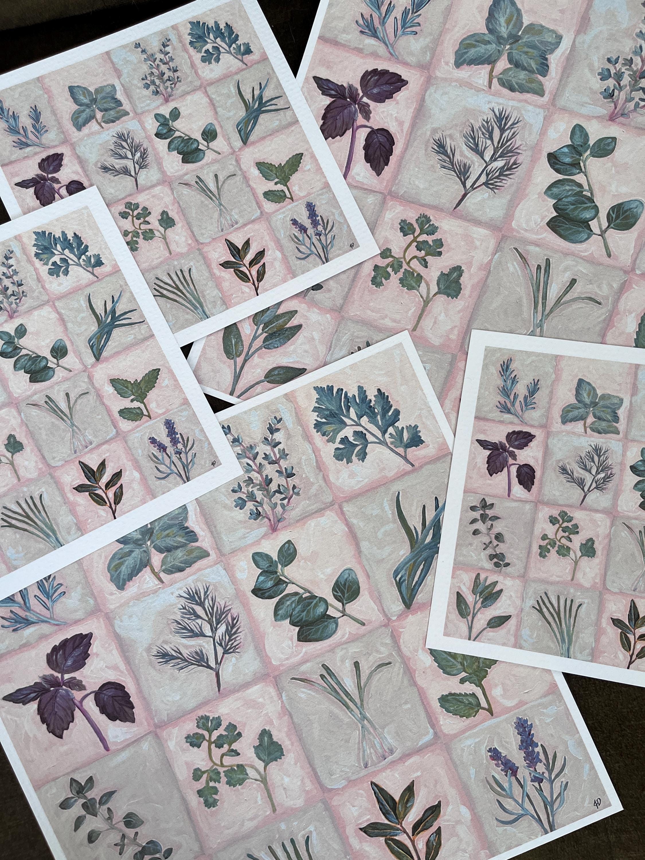 "Thyme Table" Print